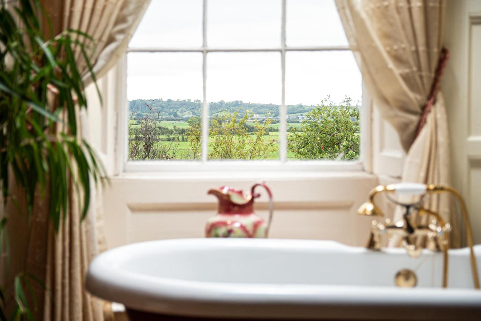 Charming Georgian Country House Axbridge Exteriör bild